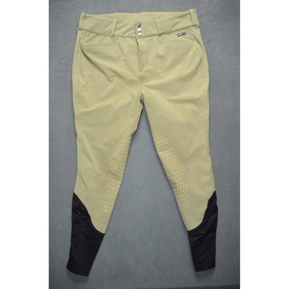 Kerrits Riding Equestrian Pants Arena K-Pro Silicone Full Seat Breech Women's 1X
